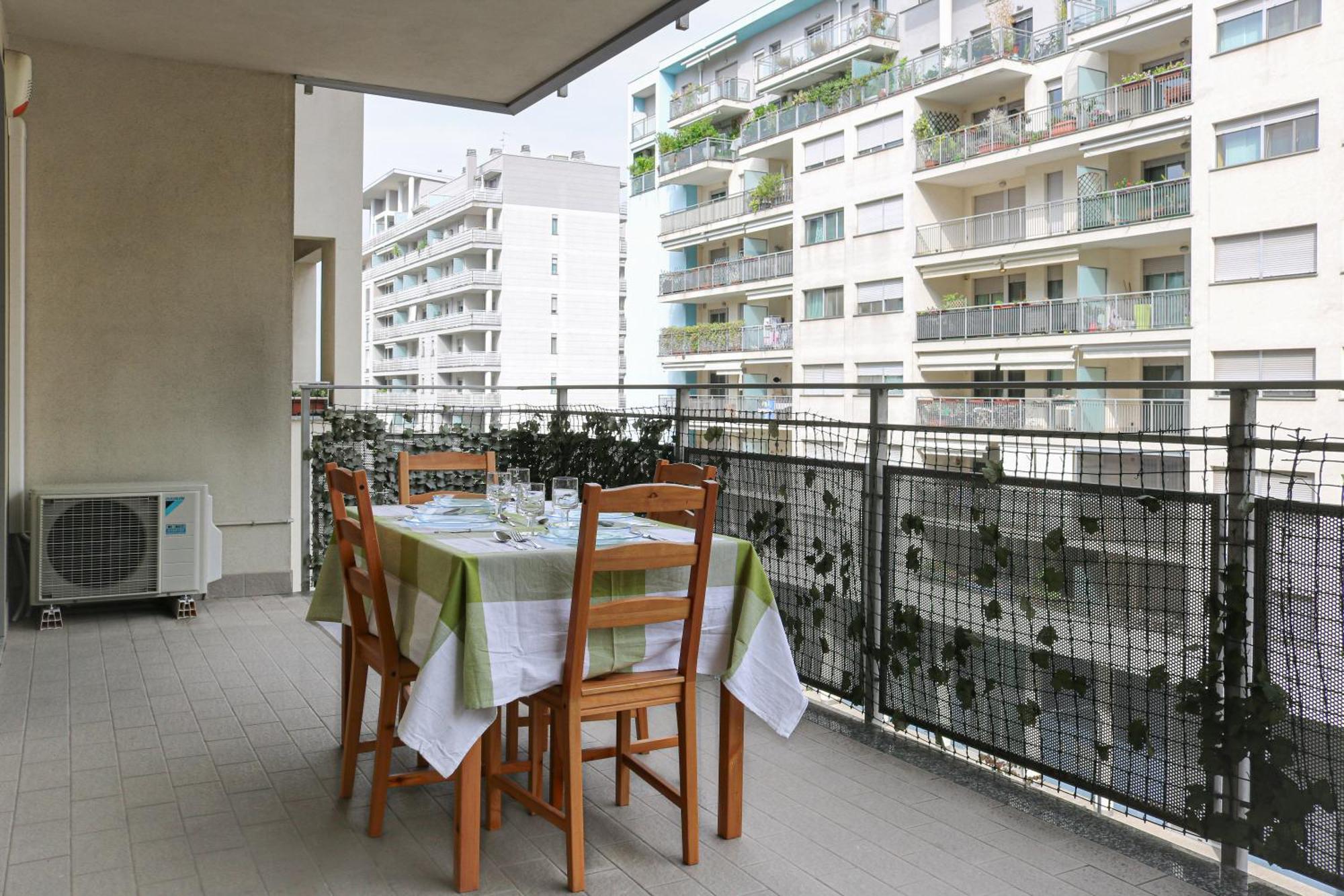 밀라노 Urban Balcony Hideaway - 3 People 아파트 외부 사진